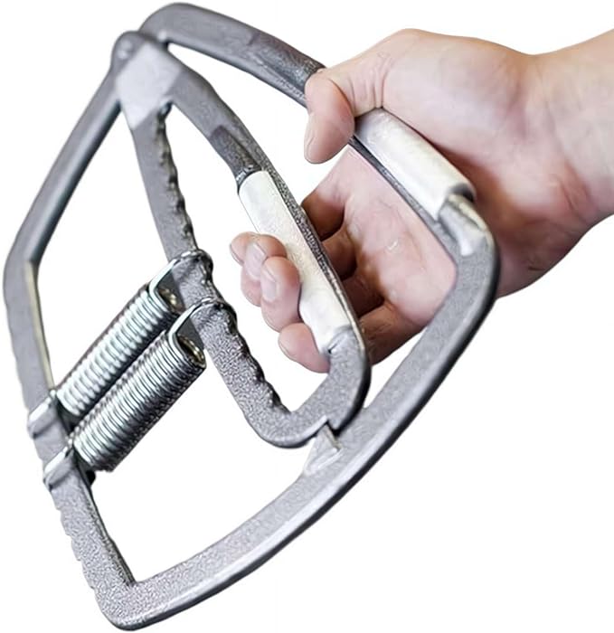 Professional Hand Grip Strengthener 200lbs-1200lbs- Heavy-duty Adjustable Grip Strength Trainer With 2/6 Springs, Finger Stretcher & Arm Strength& Great Wrist & Forearm Exercise Anytime Anywhere