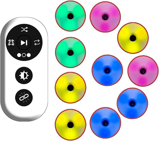 Reaction Training Light, Portable Sports Agility Training Equipment, with Remote Control, 4 Working Modes and 4 Colors, for Physical Training, for Improve Speed, Agility