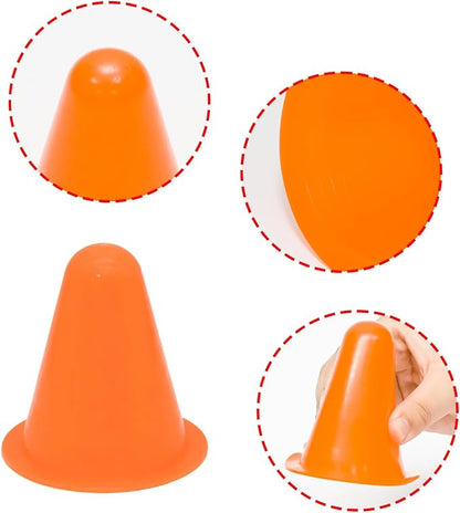 Mini Traffic Cones, Agility Training Cones Plastic Marker Cones, Small Practice Cones