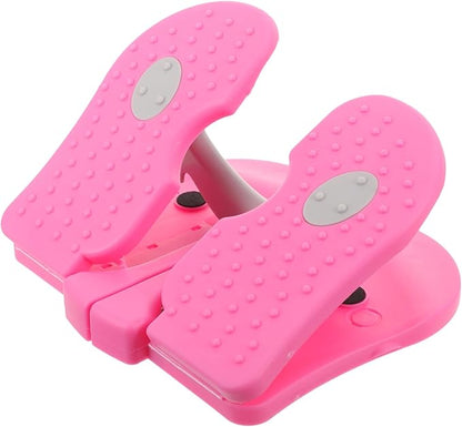 Happyyami Mini Stepper Machine Compact Home Fitness Equipment Quiet Operation Material for Indoor Exercise Small Space Saving Training Device for Men and Women