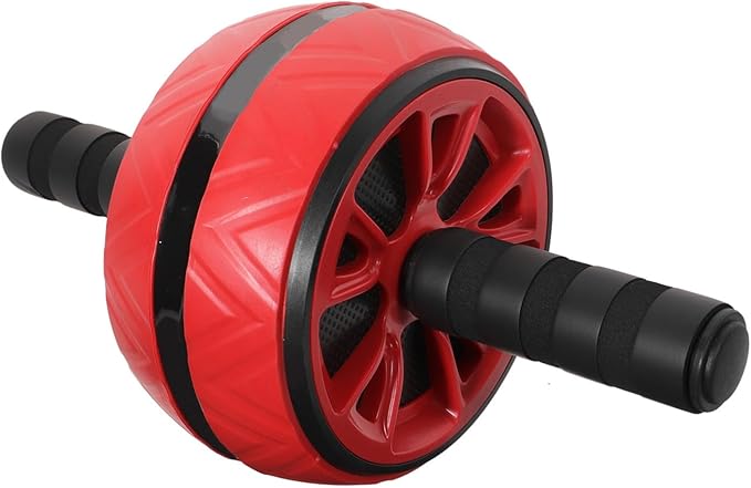 Advanced Ab Roller Wheel with Wide Stable Wheel for Multi-angle Abdominal Muscle Training Large Design Exercise Roller for Home and Gym Fitness Includes Knee Mat for Core Strength