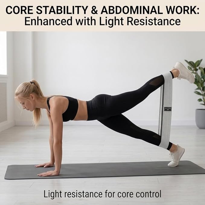 Resistance Bands Set of 3, Light Medium Heavy Exercise Workout Bands for Women Men, Strength Training Elastic Bands for Home Gym, Fitness Pilates Equipment