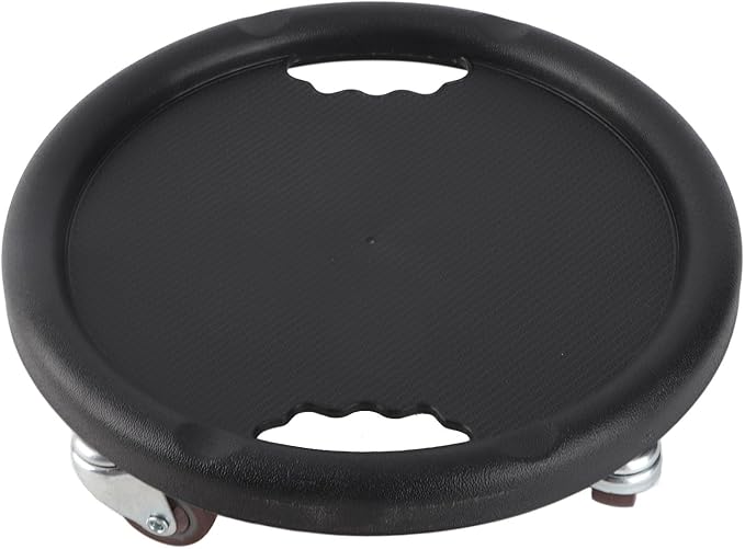 Pssopp Sliding Disc, Slip Proof Core Slider with 4 Rollers for Ab, Durable Workout Tool for Home Gym and Office Use