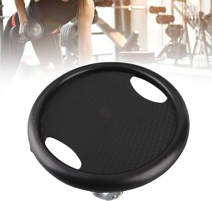 Core Slider, Ab Workout Sliding Disc with 4 Universal Rollers, Slip Proof Pattern for Home Gym Office Training