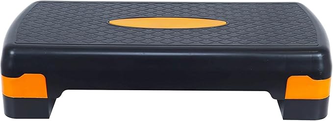 Fitvids Adjustable Workout Aerobic Stepper Step Platform Trainer, 27-Inch, Multiple Colors