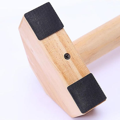 Solid Wood Push-up Bars for Fitness Workout Anti-slip Handstand Parallettes Calisthenics Equipment for Home Gym Strength Training