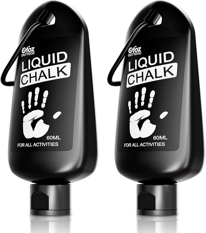 Pro Grade Liquid Chalk Mess-Free Gym Chalk for Weightlifting, Gymnastics, Rock Climbing, Dancing, Dries in Seconds| 1, 2, 4, 8, 30-Pack Options