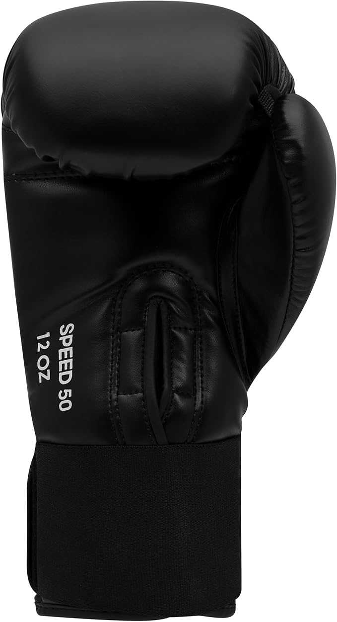 adidas Speed 50 Gel Boxing Gloves - Adult Boxing Gloves for Men & Women - Heavy Bag Gloves, Kickboxing Gloves for Women, MMA Sparring Gloves, Punching Bag Gloves for Men