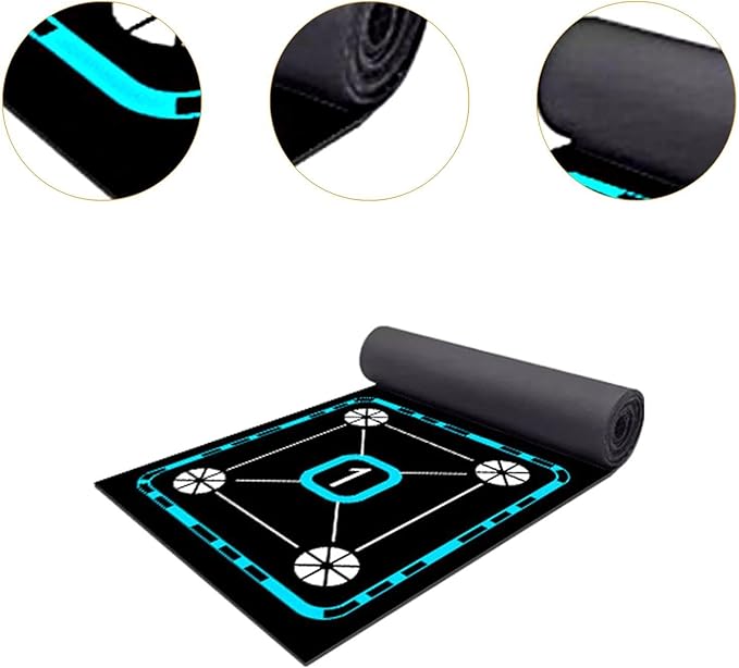Agility Ladder Mat Training Equipment Speed Ladder Footwork Practice for Outdoor Soccer, Style G