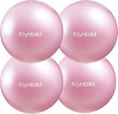 Small Exercise Ball, 9 Inch Mini Pilates Ball, Anti Burst and Slip Resistant Mini Yoga Ball for Stability, Fitness, Physical Therapy, Stretching & Core Strength Workout at Home Gym & Office