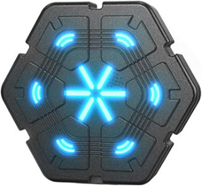 1 Boxing Electronic Music Punching Mounted Reaction Target Comfortable Material Suitable for Home Fitness Adults Children Indoor Exer