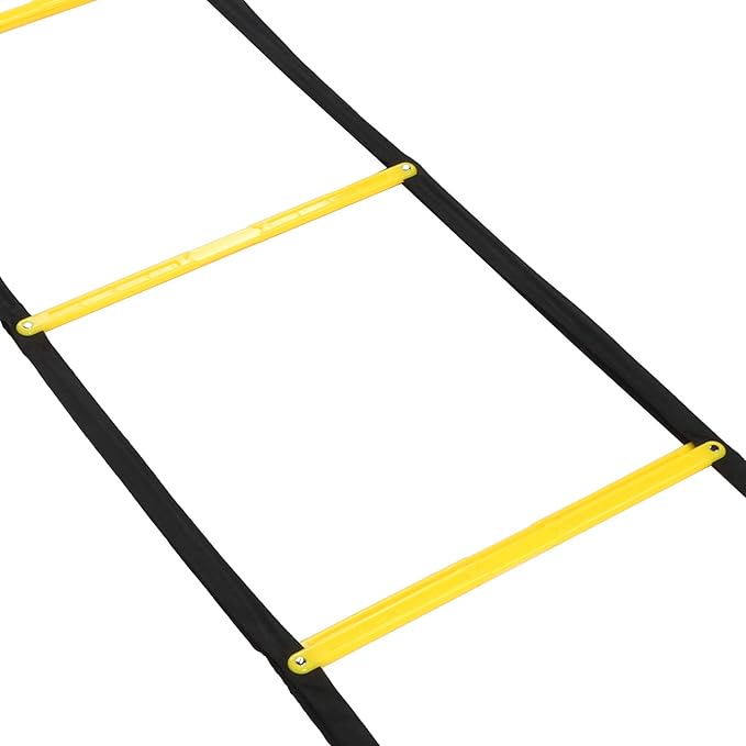 Hapivida Speed Ladder for Football Training, Footwork Exercise Equipment with Anti Slip Surface and Storage Bag for Agility Drills Sports Practice