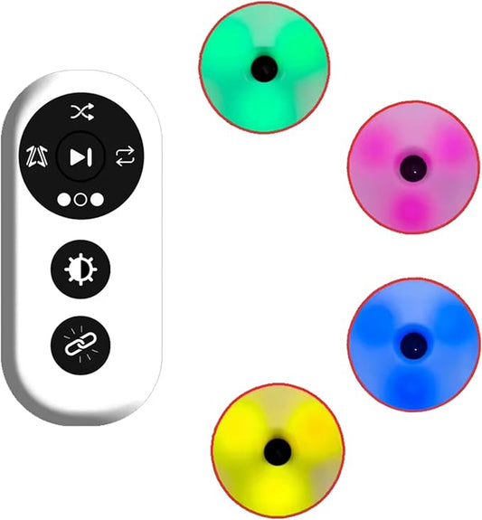 4Pcs/Set Reactions Training Lights, 4 Modes Speed Reactions Lights Training with USB Charging for Fitness, Basketball, Football