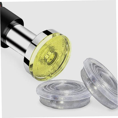2 Pairs Transparent Doorway Pull Up Bar End Pads Non Slip Rubber Protectors for Home Gym Easy Install Exercise Equipment Efficient Indoor Strength Training