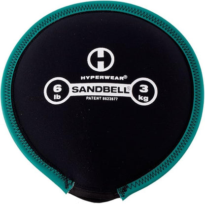 HYPERWEAR SandBell® Soft Sandbag Weight (2–50 lbs) – Pre-Filled with Clean USA Sand, Safe Soft Weight for Strength Training, HIIT, Functional Fitness, Rucking & Home Workouts