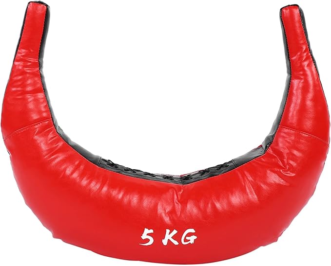 5-25kg Adjustable Fitness Power Bag, Freeweight Training Sandbag for Boxing and Full Body Workout, Durable PU Power Sandbag with Multiple Handles for Home Gym Use