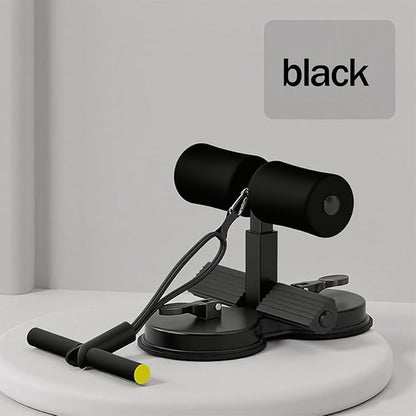 abs master sit up bar,sit ups foot holder with Elastic 2 Suction Cups and Pull Rope Portable Sit Up Assistant Device for Home Workout
