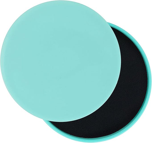 2PCS Exercise Gliding Disc Fitness Core Slider Sport Full Body Workout, Target Every Muscle Group, Small Size, Lightweight, on Any Surface, ConstantCore Stabilization, for Athletic
