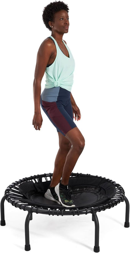 JumpSport 39" ESSENTIAL Fitness Trampoline | Model 220, 230, 250 | Exercise Trampoline | 30 Low-Impact Bungees