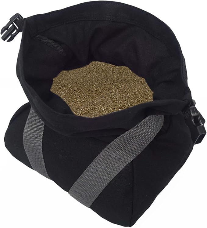 Pwshymi Canvas Tear Workout Sandbag with Comfortable Handle 0-25lbs for Fitness Exercise, Training