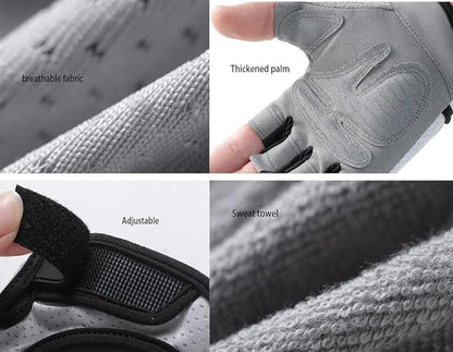 INOGIH Lightweight and Breathable Fingerless-Gym-Gloves for Women - Exercise-Crossfit-Training Gloves for Workout