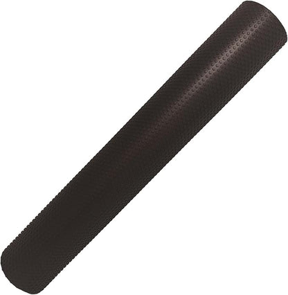 35“ High Density Fitness Foam Roller, Super Soft Round PE Foam Roller Exercises Yoga, Stretching, Deep Tissue&Muscle Recovery Relieves Muscle Pain, Improves Mobility & Circulation (Black)