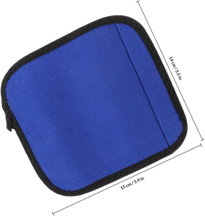 Kisangel 2Pcs Portable Nonskid Barbell Pad Slip Weightlifting Protector for Secure Grip for Squats Hip Thrusts and Gym Workouts Stylish Sleeve for Enhanced