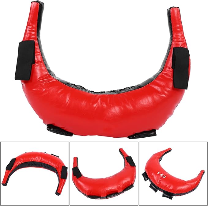 Strength Training Bag,5‑25kg Fitness Power Bag Fitness Power Bag Gym Cross Workout Training Sandbag Boxing Punching Sand Bag Empty Sandbag