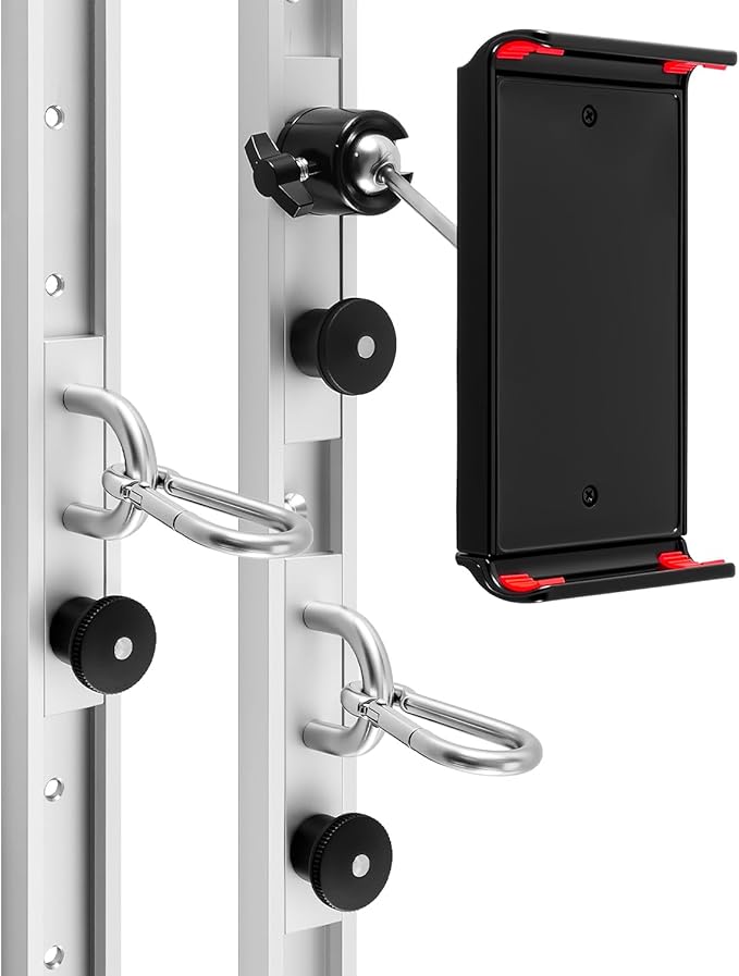 Adjustable Resistance Band Wall Anchor System – Dual 40 inch Aluminum Rails with Sliding Mounts, Space-Saving Home Gym Setup for Strength, Stretch, and Mobility Training