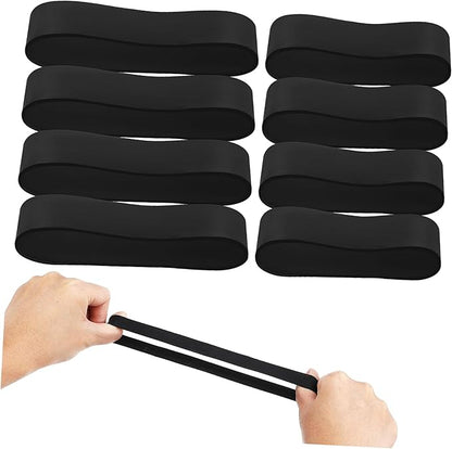 BESPORTBLE 8 Pcs Resistance Bands for Exercise and Muscle Stretching Portable Workout Bands for Home Office and Travel Fitness Durable and Lightweight Resistance Loops for Men and Women