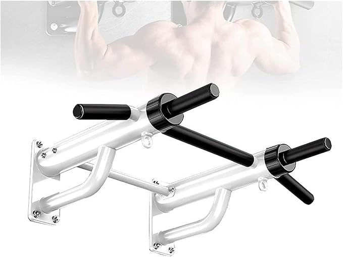 Wall Mounted Pull-Up Bar, Multi-Function Home Fitness Equipment Bar, Core Strength Training Equipment with Handles