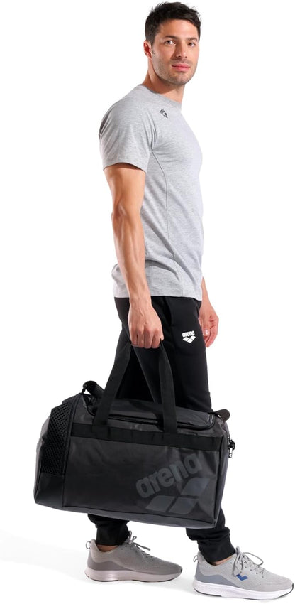 ARENA Unisex Arena All Set Duffle Bag Cabin Size Compact Team Luggage Travel Tote 40 Liters