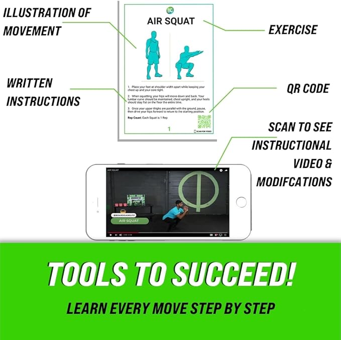 BoardGains Pro – Fitness Board Game | PE Teachers, Trainers & Parents Use for Group Workouts, Home Exercise & Physical Education | Bodyweight Cardio | No Equipment Needed
