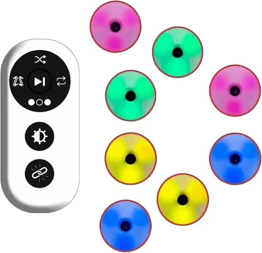 Campus Sports Star's Secret Weapon: Reaction Training Lights for Training Locations, Fitness Corners, Sports Classes, Rehabilitation Centers and Early Childhood Education institutions(8pc)