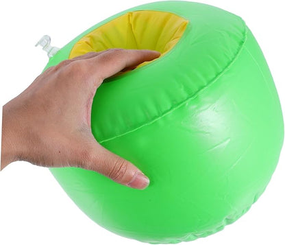 HANABASS Inflatable Boxing Gloves for Adults - Fun Fitness & Stress Relief Mitts for Punching Bag Workouts, Vibrant Green, Safe & Lightweight Training