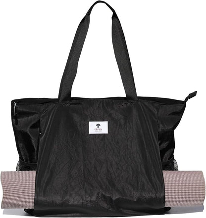 ESVAN Yoga Mat Bag Yoga Tote Carrier Shoulder Bag Carryall Tote for Office,Yoga,Pilates,Travel,Beach and Gym