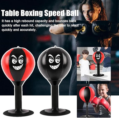 Rage Bag,Desktop Punching Bag Stress Relief for All Ages,2026 Strong Suction Cup Desk Boxing Punch Ball,Table Boxing Speed Ball for Home Office Table Counters,for Christmas, Winter