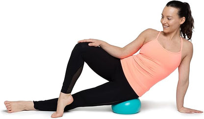 OPTP Lo Rox Body Sphere with Pump - Inflatable Small Pilates Ball with Pump for Exercise, Massage, and Core Workouts — from Lauren Roxburgh