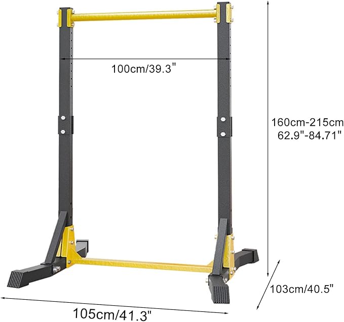 Power Tower Pull Up Dip Station, Workout Equipment Portable Pull Up Bar, Free Standing Pull Up Bar for Home Gym, Pull Up Stand Station 400LBS with 11 Gears Adjustment