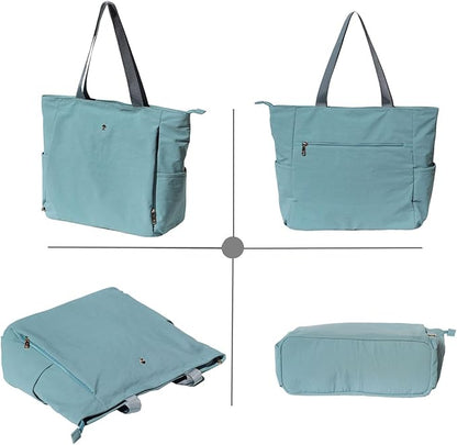 ESVAN Yoga Mat Bag Yoga Tote Carrier Shoulder Bag Carryall Tote for Office,Yoga,Pilates,Travel,Beach and Gym