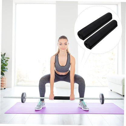 Barbell Shoulder Pads Triceps Bar Barbell Pads Handle Squat Neck Pad Barbell Collar Wrist Gym Barbell