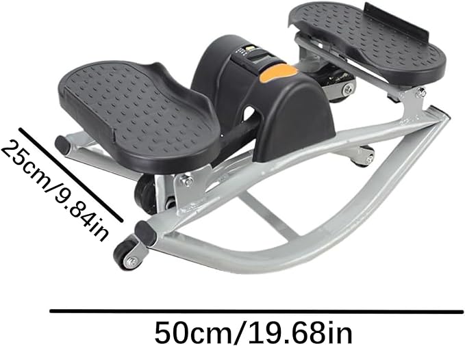 U Shape Stepper - Compact for Small Spaces, Digital Display for Home Cardio Workout and Apartment Fitness, Suitable for Home