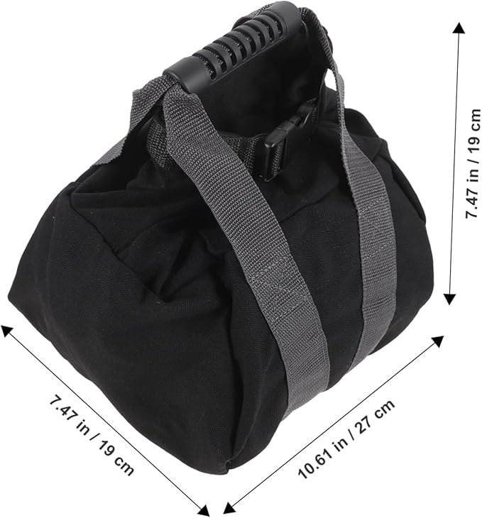 BESPORTBLE Pulling Fitness Sand Bag for Weight Training Canvas Weightlifting Sandbag for Men Fillable Sand Weight Bag for Home Gym and Strength Training