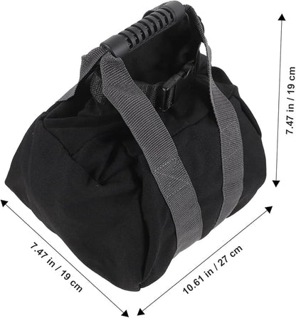 BESPORTBLE Pulling Fitness Sand Bag for Weight Training Canvas Weightlifting Sandbag for Men Fillable Sand Weight Bag for Home Gym and Strength Training