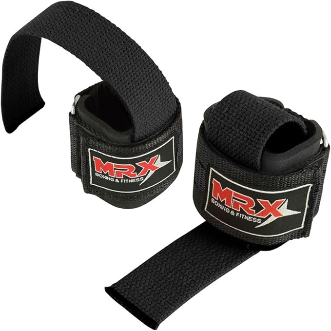 MRX Lifting Strap for Weightlifting Deadlift Straps for Powerlifting with Wrist Wrap Support for Strength Training Bodybuilding Wrist Straps for Weight Lifting|