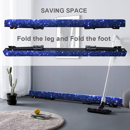6ft Ultrasimple Adjustable&Foldable Balance Beam,High-Low Floor Beam Suede Gymnastics Equipment,No Tool Require, Gymnastics Beam for Training&Professional HomeTraining