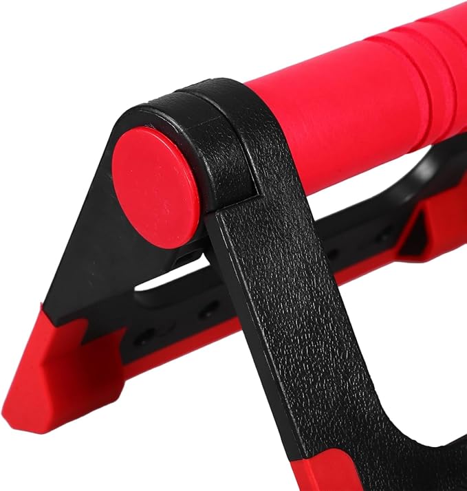 Foldable Push-up Stand Pair Portable Exercise Handles for Home Strength Training Compact Push up Bars for Floor Workouts with Rotating Arm Support 6.3 Inch Fitness Equipment