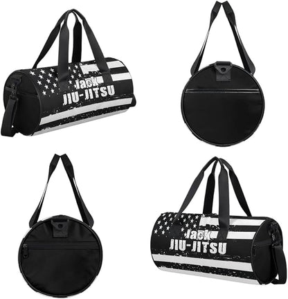 Personalized-Martial-Arts-Gear-Bag for Karate Teakwondo, Custom Jiujitsu Bag for Boys, Karate Teakwondo Bag for Gear Waterproof Lightweight Large USA