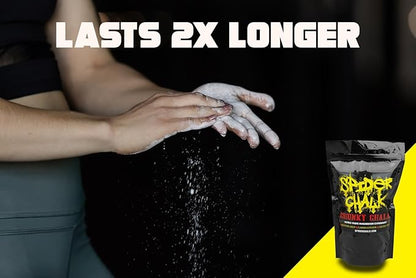 Loose Lifting Chalk, Chunky Texture Climbing Chalk Powder Hand Chalk for Rock Climbing, Gym & Weightlifting