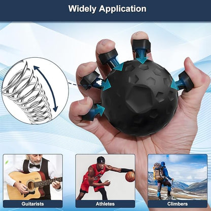 2PCS Grip Strength Trainer Ball, Upgraded forearm strengthener, Adjustable Hand Grip Strengthener For Strength Trainer Hand Squeezer Stretcher Extender Workout